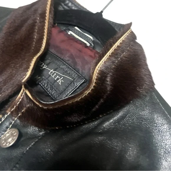 Calf hair+ Leather Jacket… it’s a banger! 🔥 - Picture 9 of 11